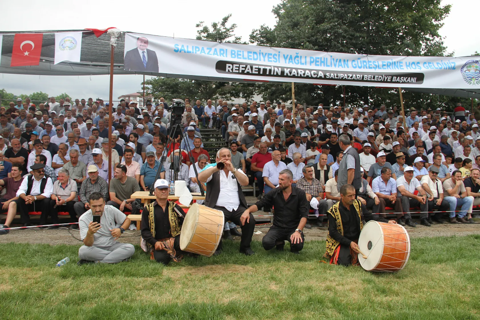 Salıpazarı Belediyesi 2. Yağlı Pehlivan Güreşleri coşkuyla düzenlendi
