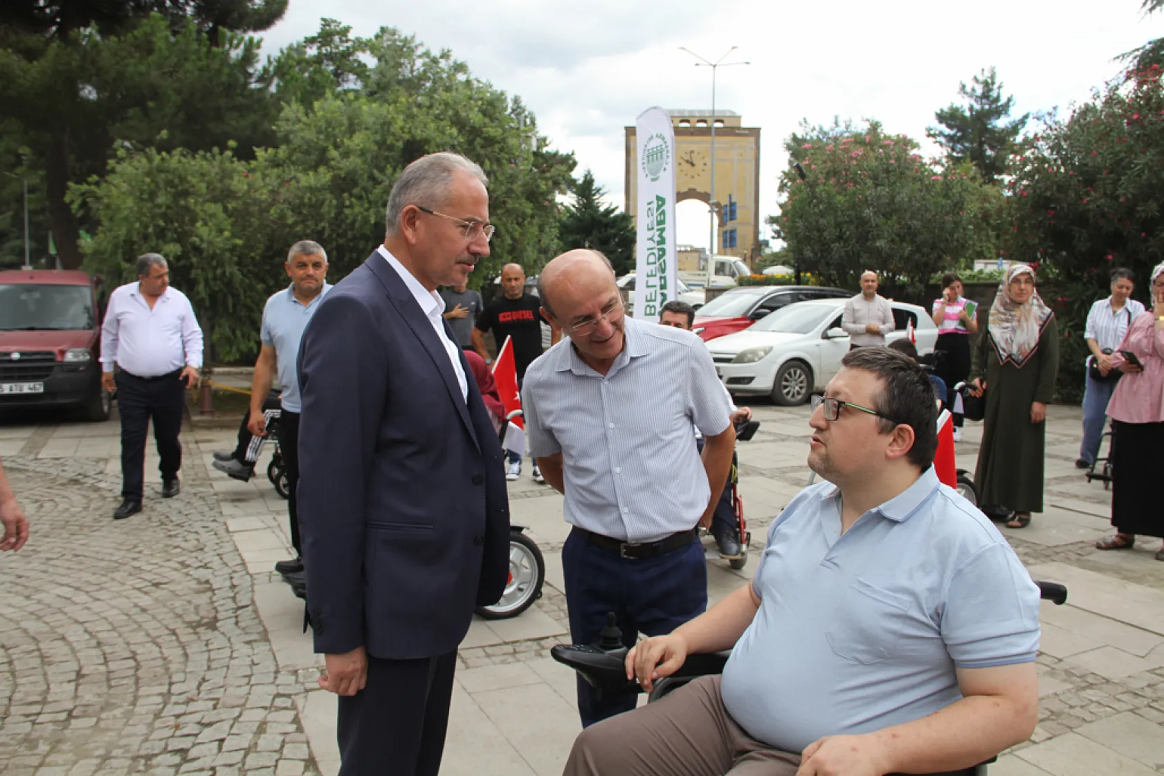 Samsun Çarşamba'da 20 engelli aracı sahiplerine teslim edildi