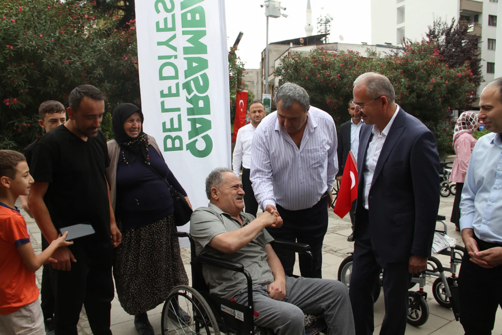Samsun Çarşamba'da 20 engelli aracı sahiplerine teslim edildi