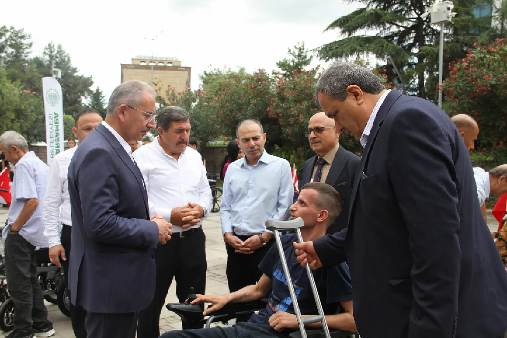 Samsun Çarşamba'da 20 engelli aracı sahiplerine teslim edildi