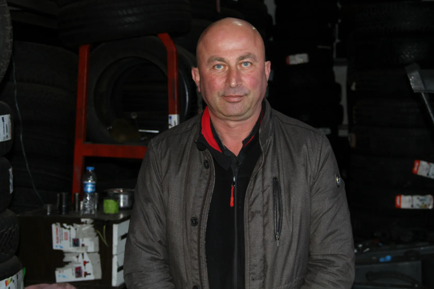 Lastikçiler Kış Mesaisinde