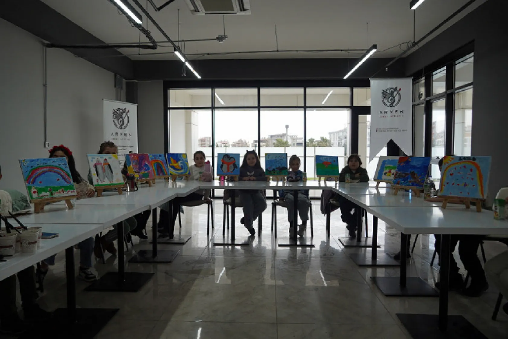 Atakum'da Tatil Çocuklar İçin Renklendi