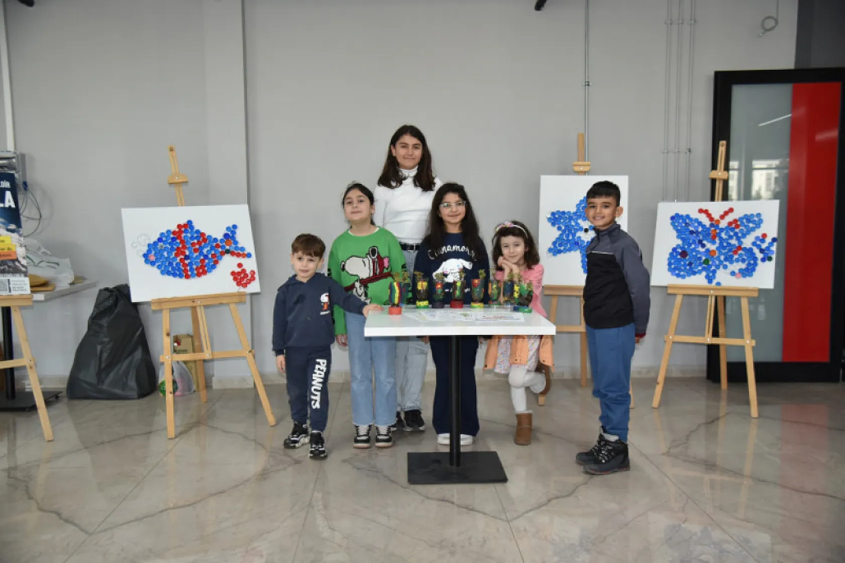 Atakum'da Tatil Çocuklar İçin Renklendi