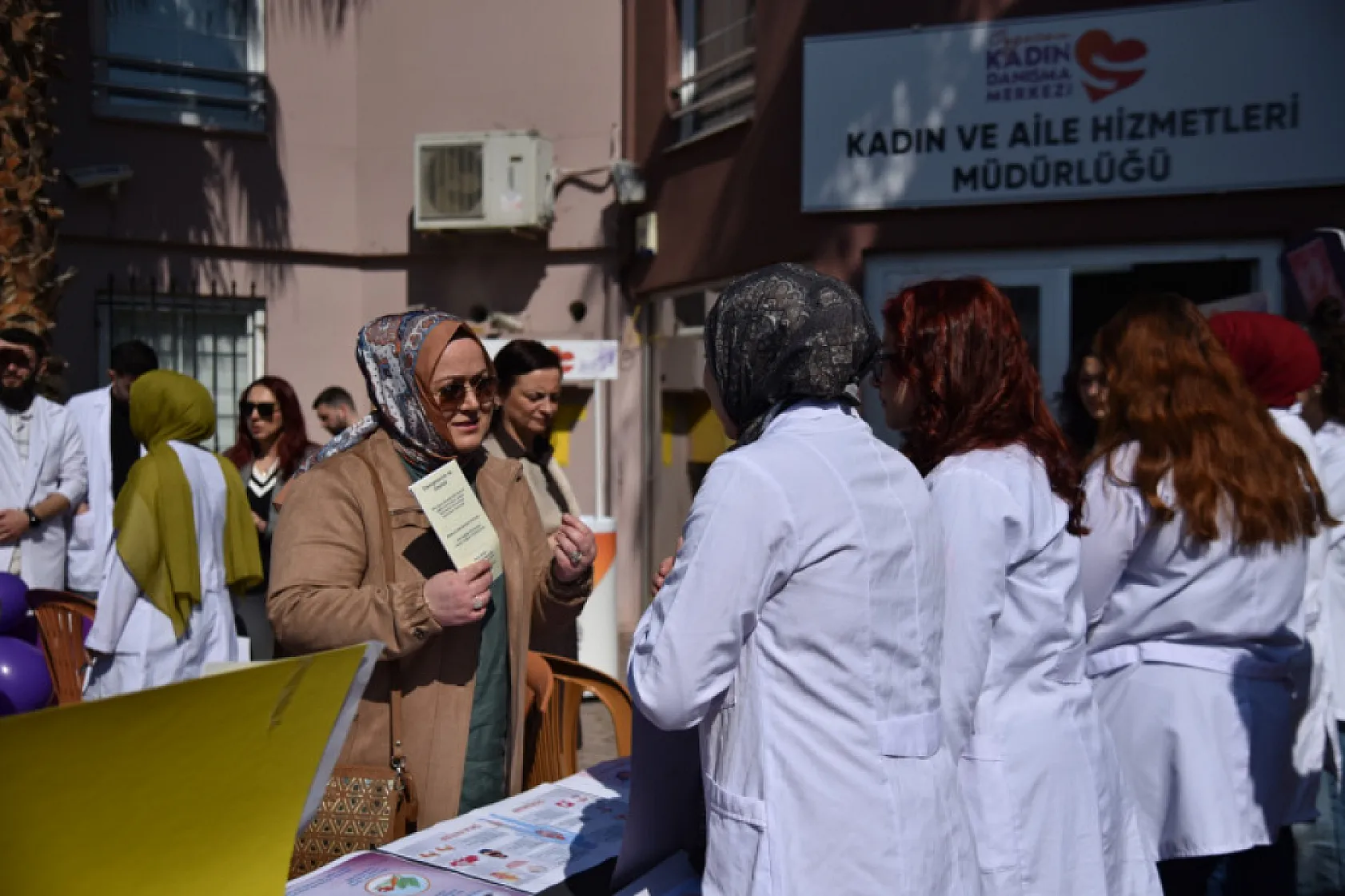 Atakum'da ücretsiz sağlık taramasına yoğun ilgi