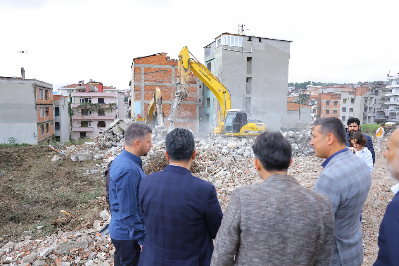Kentsel dönüşüm 2. ve 3. etap Zeytinlik Mahallesi'nde başladı