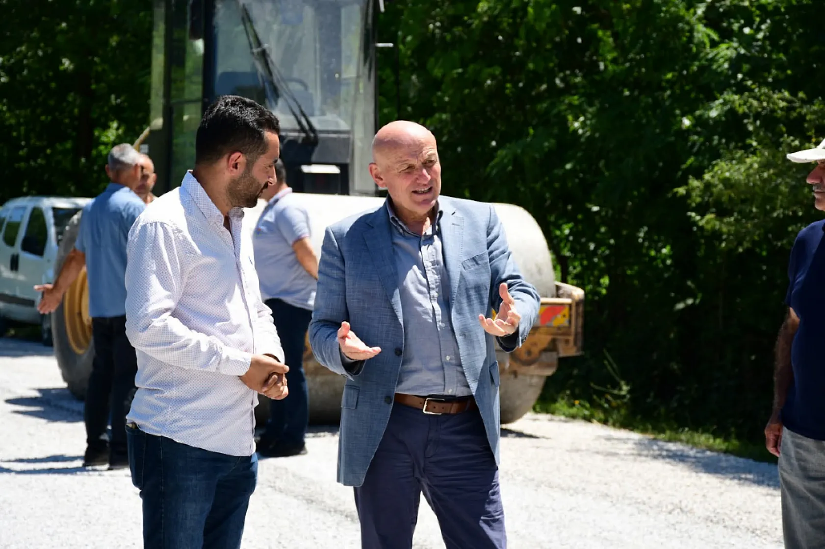 Ara verilen yatırım yeniden hayata döndü: Terme Kendi Asfaltını Üretiyor!