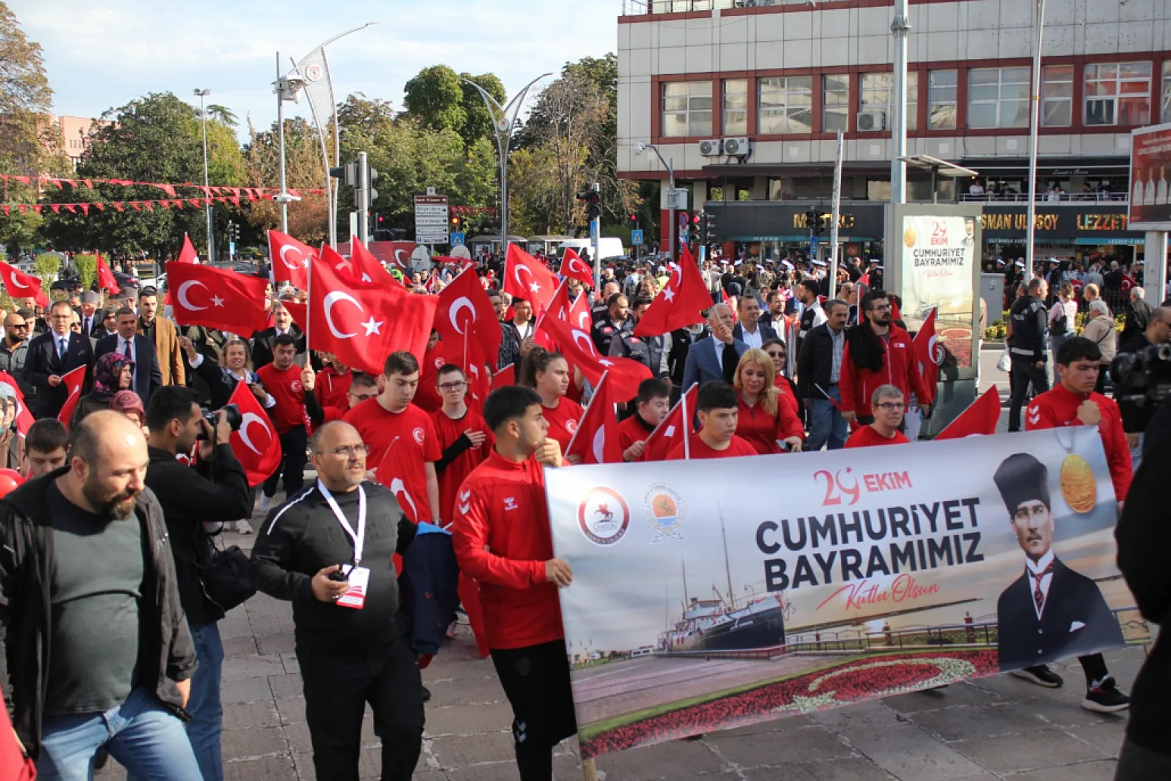 Samsun'da Cumhuriyet Coşkusu
