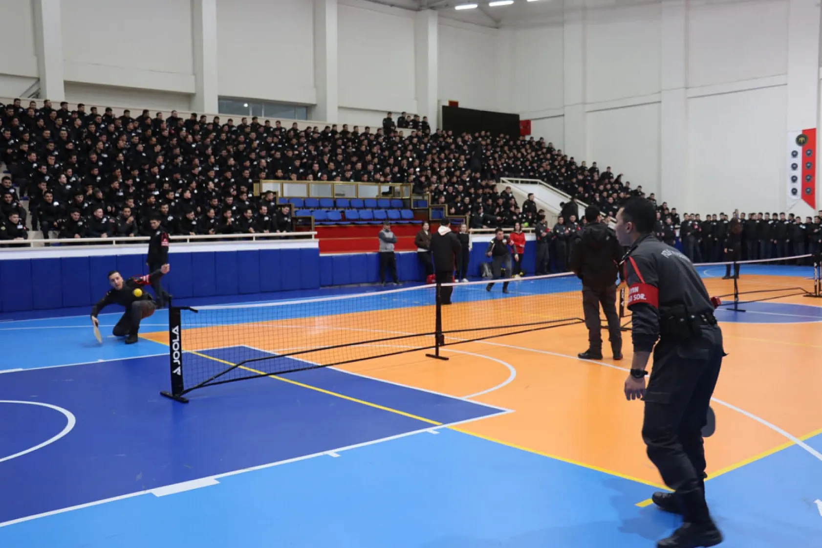 Samsun'da Polis Adayları Pickleball sahasında buluştu