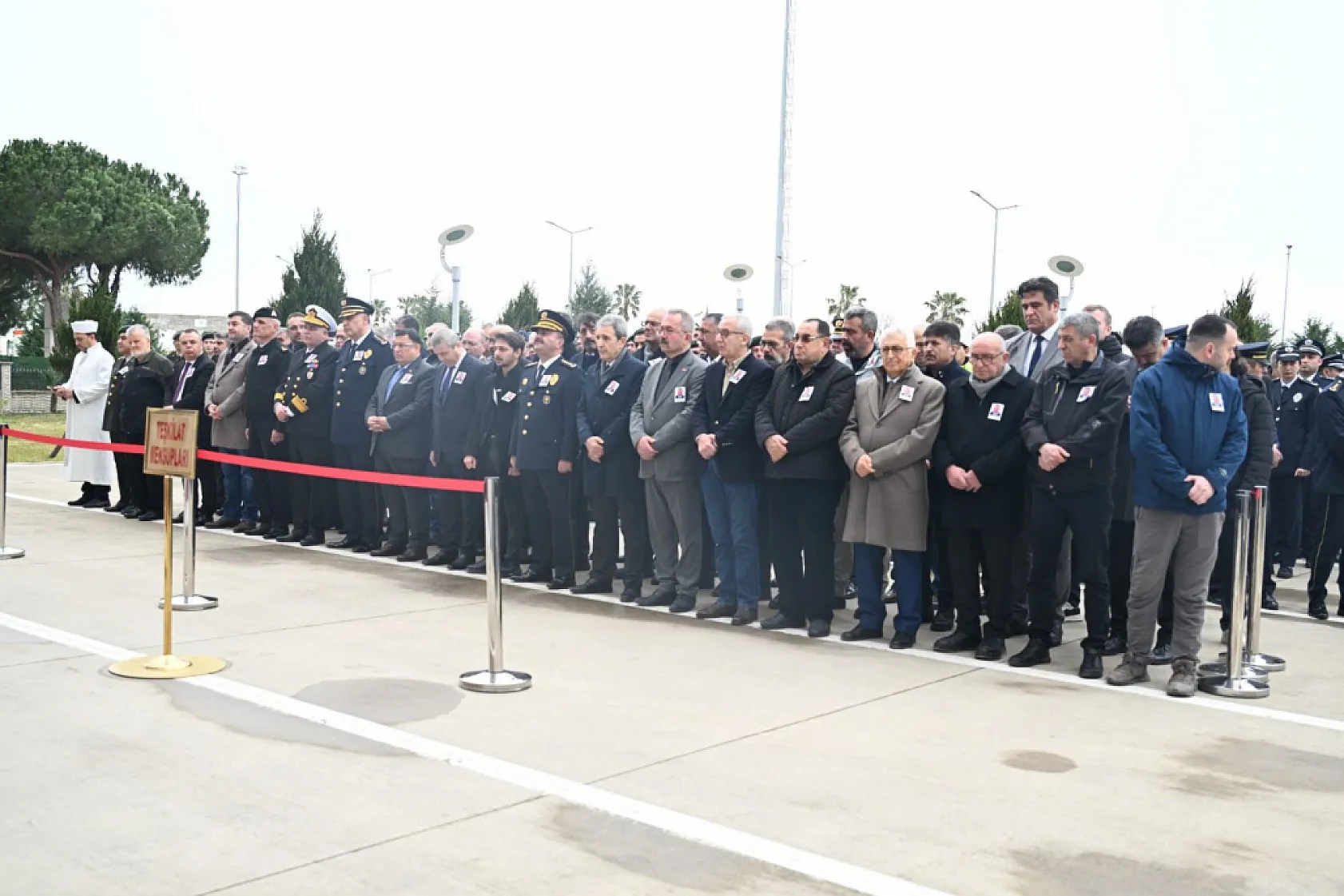 Emniyet Müdürü Musa Bozkurt için resmi cenaze töreni düzenlendi