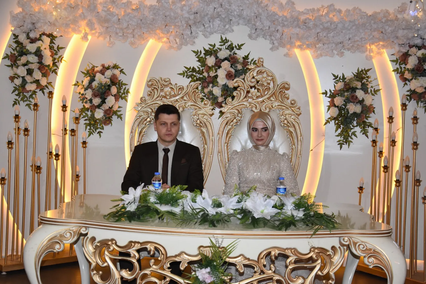 Yüzükler takıldı, nişan yapıldı | Beyza Nur ve Mustafa evliliğe ilk adımı attı