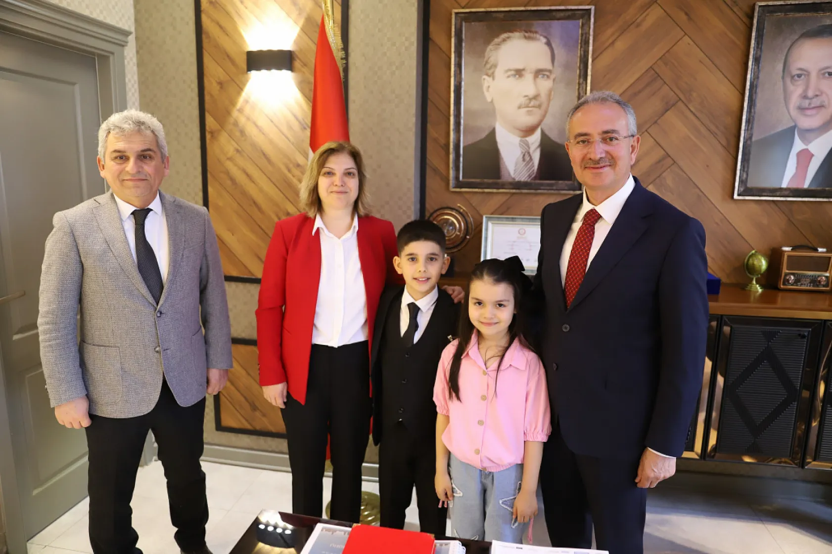 Çarşamba'nın yeni başkanları görevi devraldı