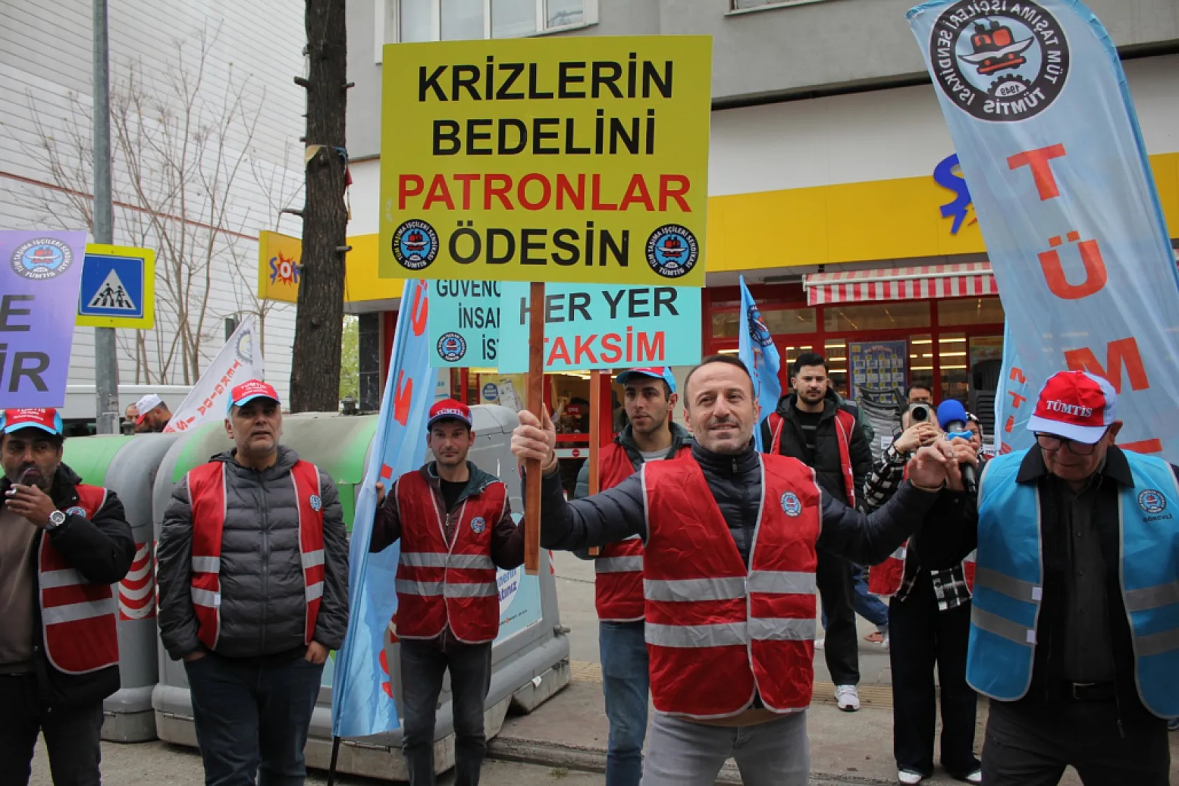 Samsun'da 1 Mayıs coşkusu