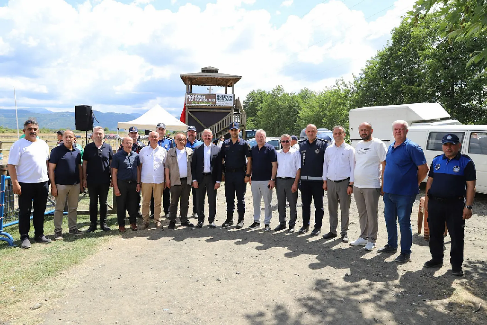 Samsun Çarşamba'da 63 at 7 kategoride kıyasıya yarıştı