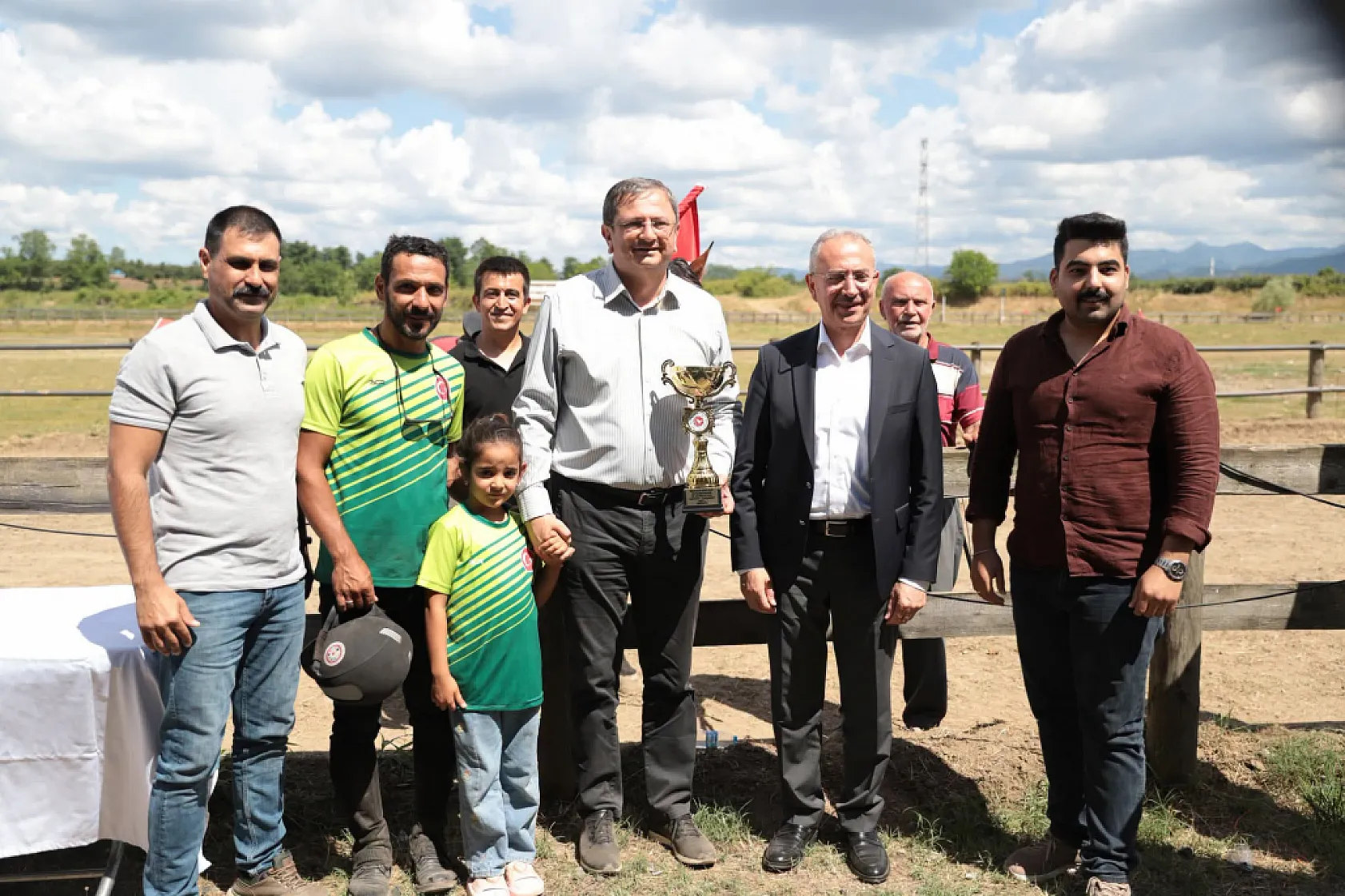 Samsun Çarşamba'da 63 at 7 kategoride kıyasıya yarıştı