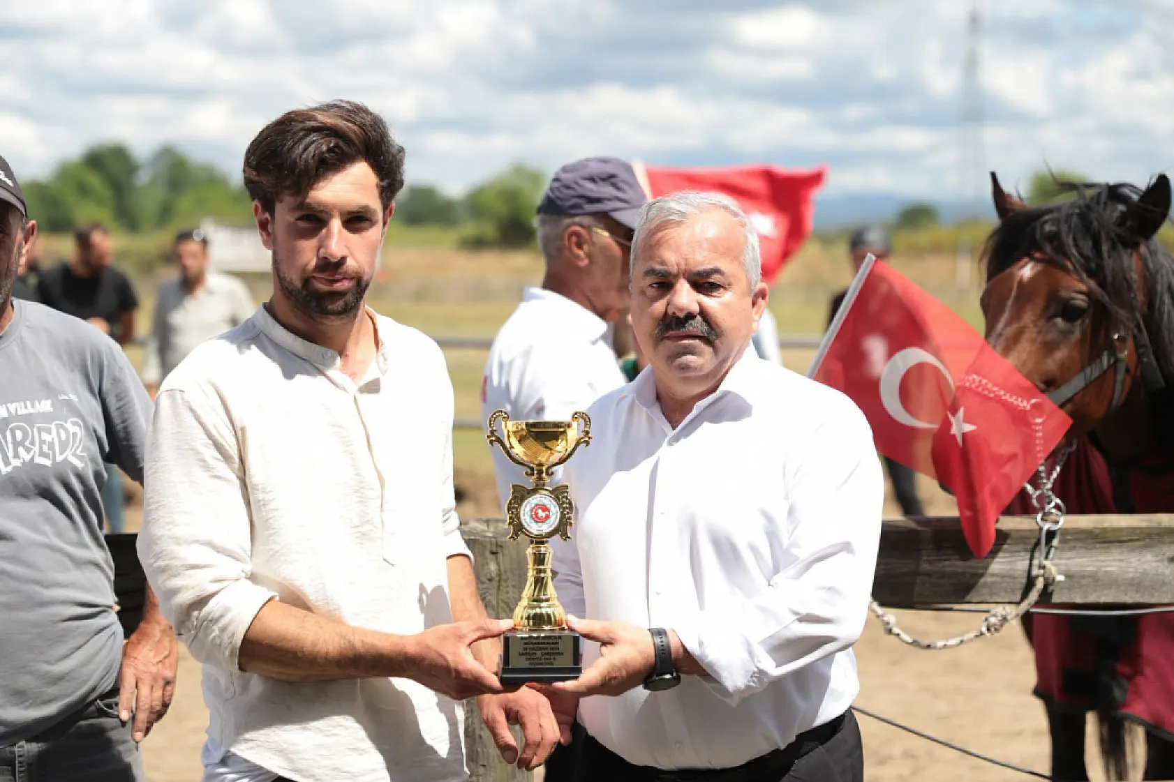 Samsun Çarşamba'da 63 at 7 kategoride kıyasıya yarıştı