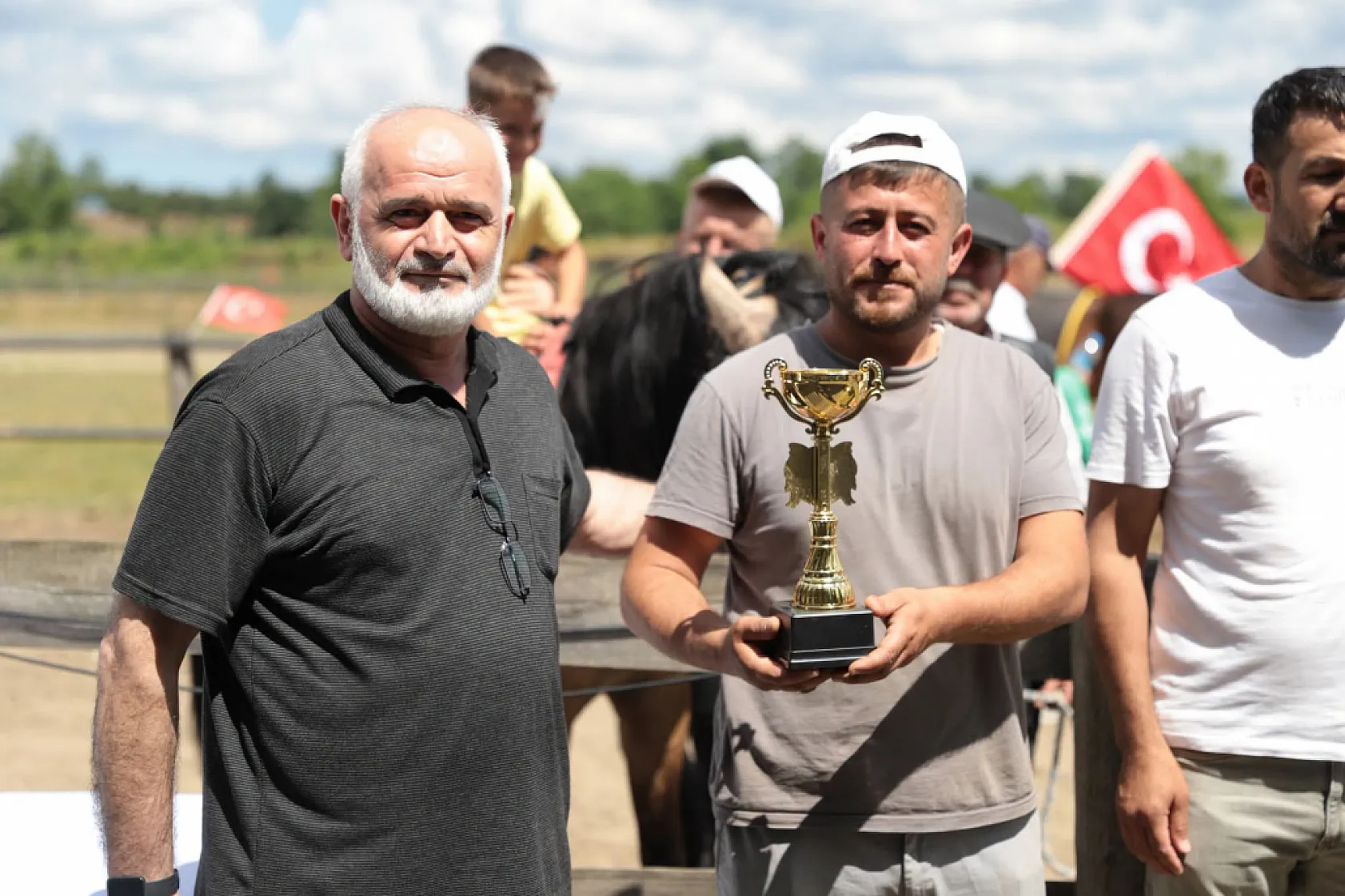 Samsun Çarşamba'da 63 at 7 kategoride kıyasıya yarıştı