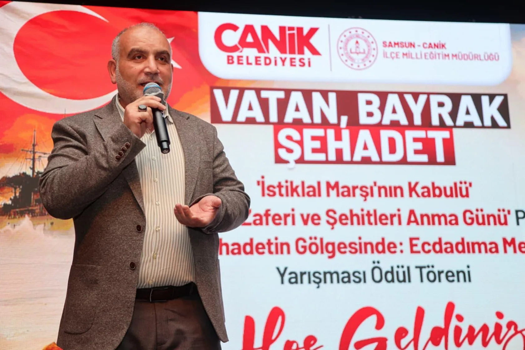 Canik'te Gençler Ödüllerine Kavuştu
