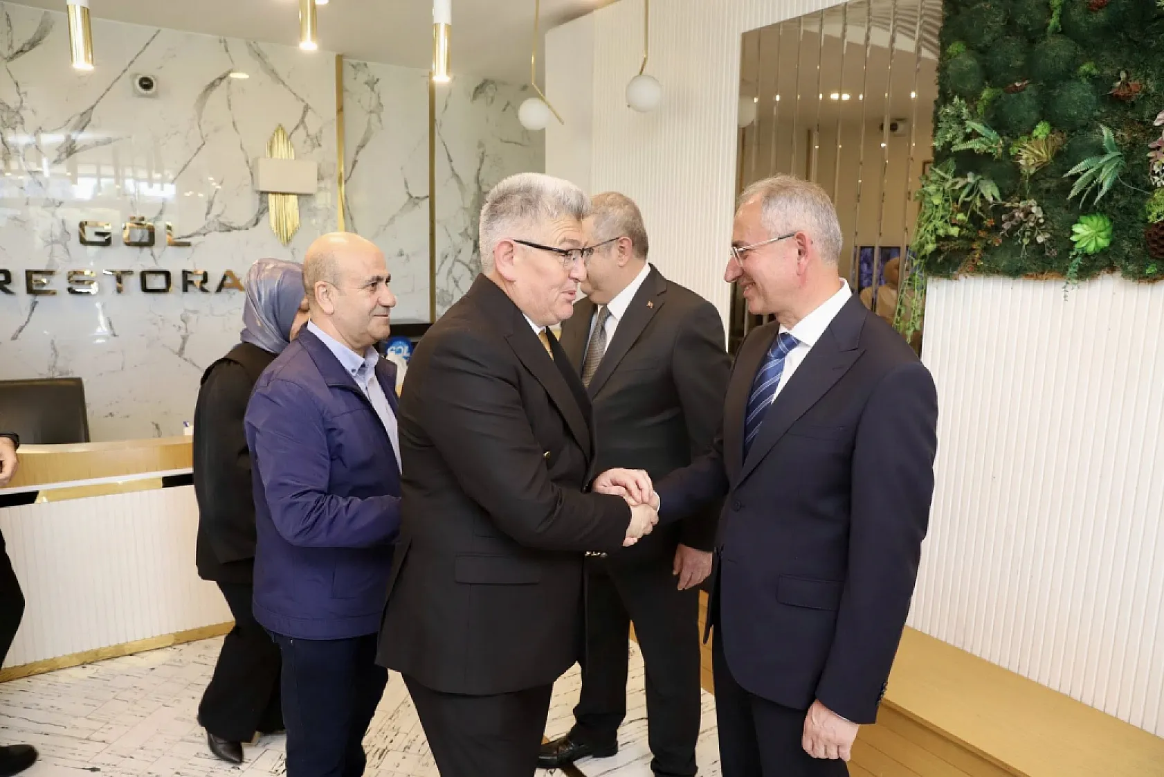Çarşamba'da protokol bayramlaştı