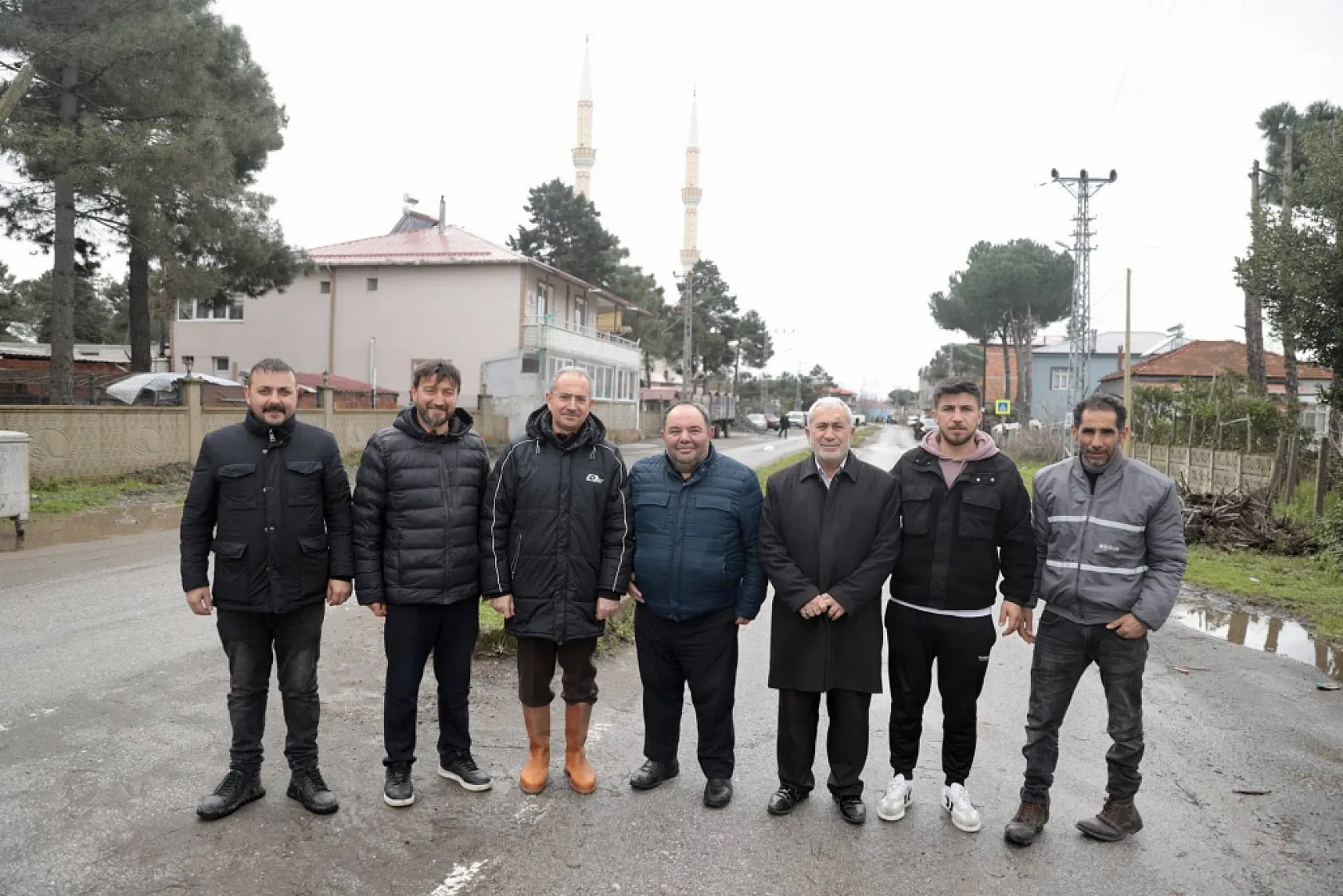 Çarşamba'da su taşkınlarına hızlı müdahale