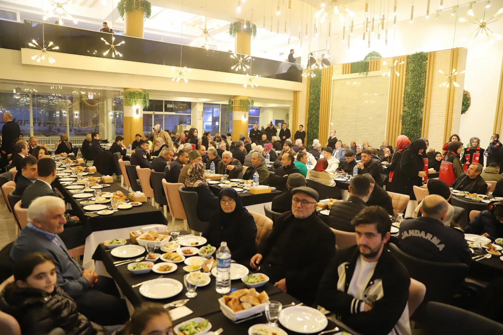 Çarşamba'da şehit aileleri ve gaziler iftarda buluştu