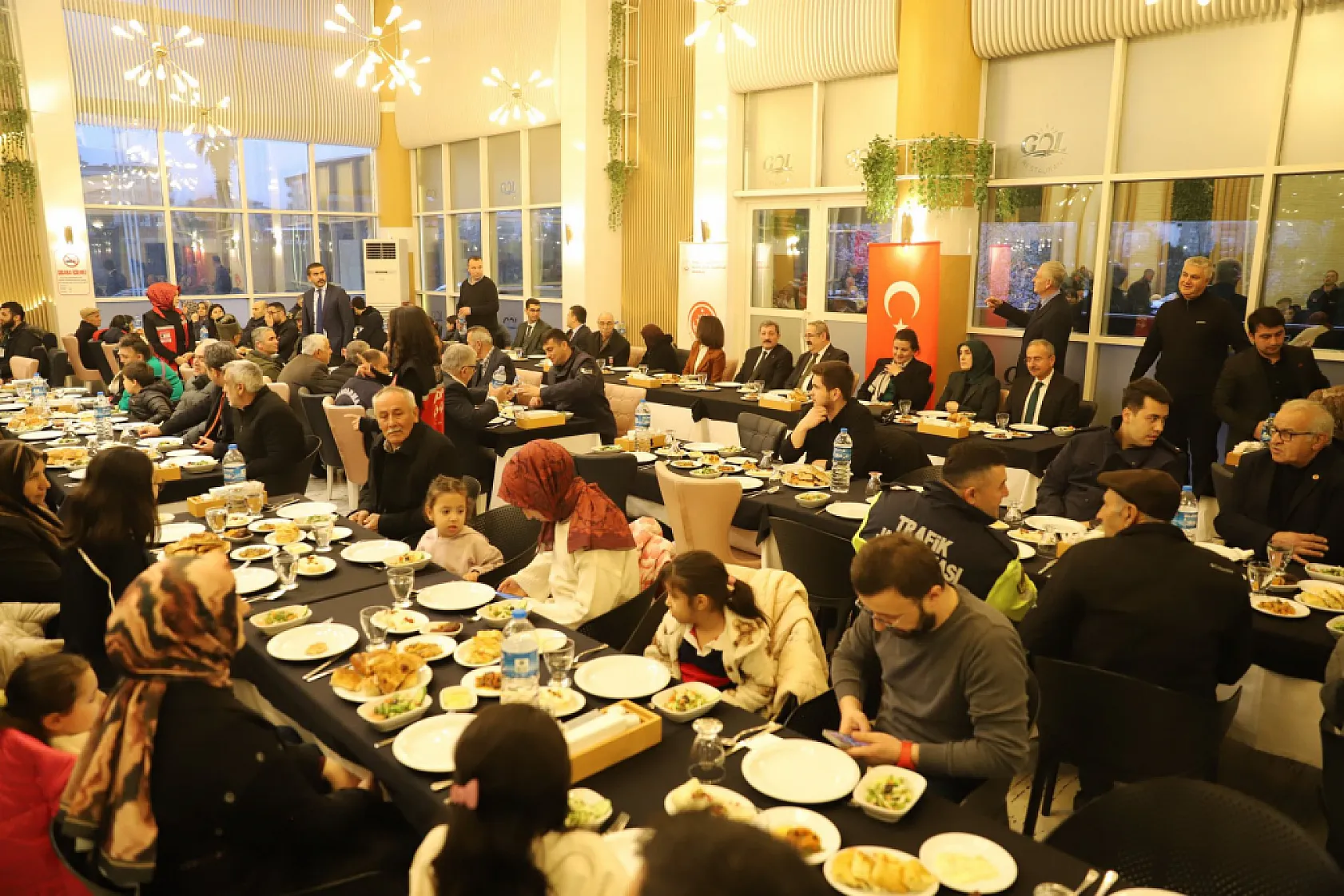 Çarşamba'da şehit aileleri ve gaziler iftarda buluştu