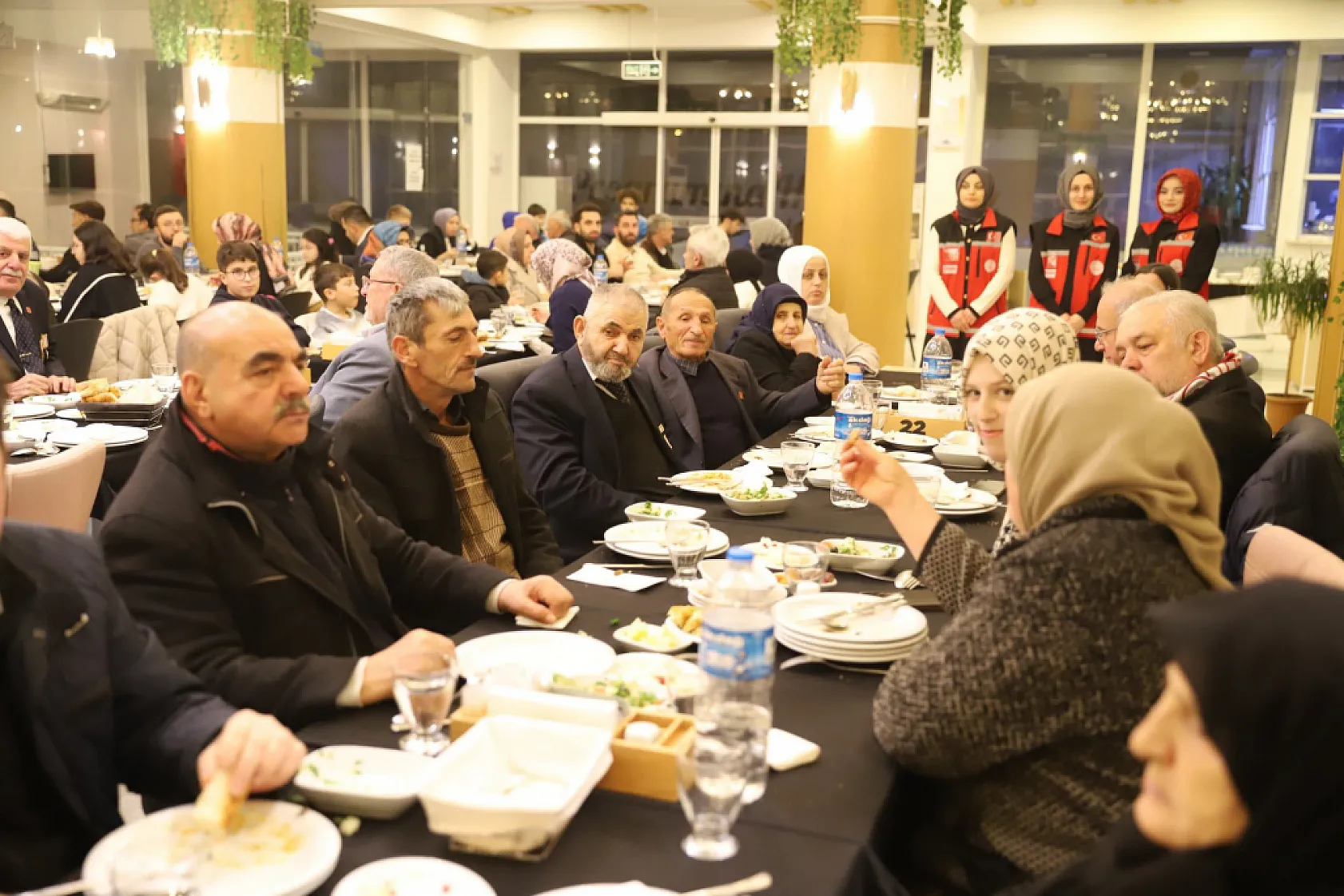 Çarşamba'da şehit aileleri ve gaziler iftarda buluştu