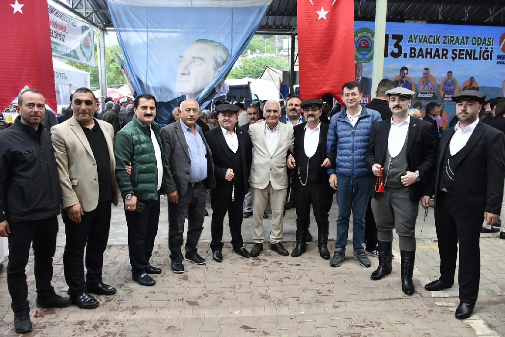 Ayvacık'ta 13'üncü Bahar Şenliği yoğun katılımla gerçekleştirildi