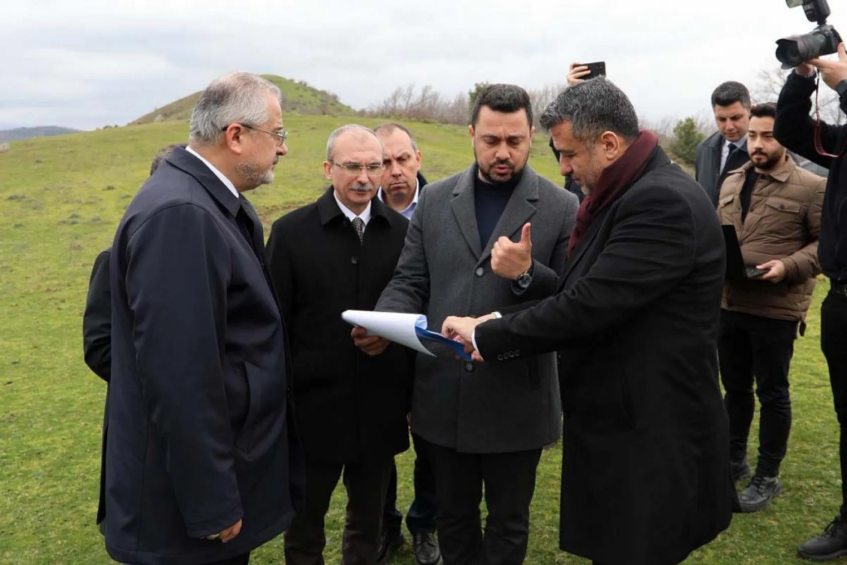 Bafra'da yeni sosyal alanlar ve turizm projeleri yerinde incelendi