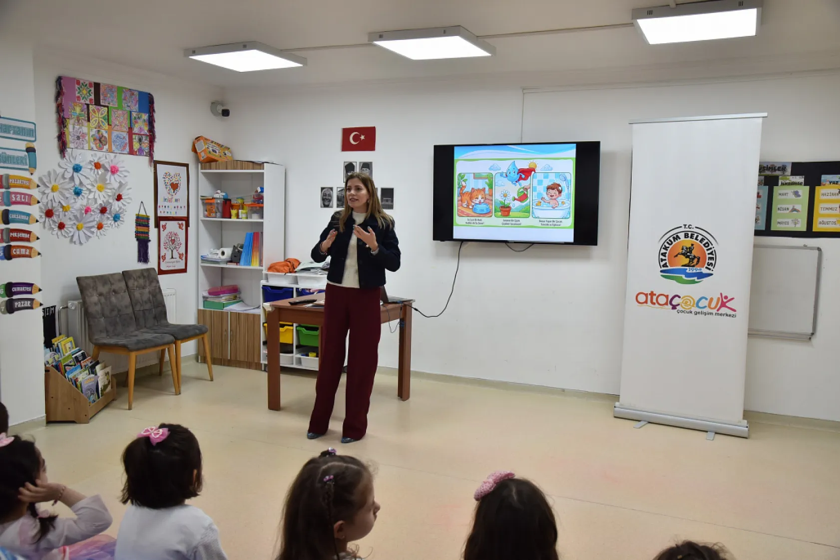 Ata Çocuklu miniklere su tasarrufu farkındalığı