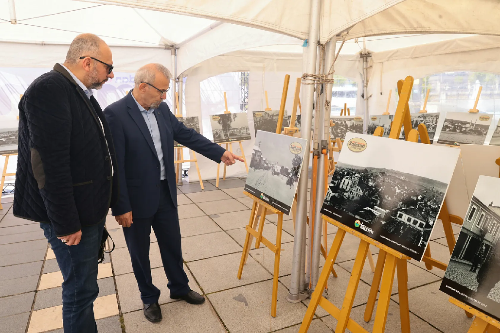 Samsun'un hafızası Kurtuluş Yolu'nda canlandı: 1919'dan bugüne nostalji sergisi yoğun ilgi gördü