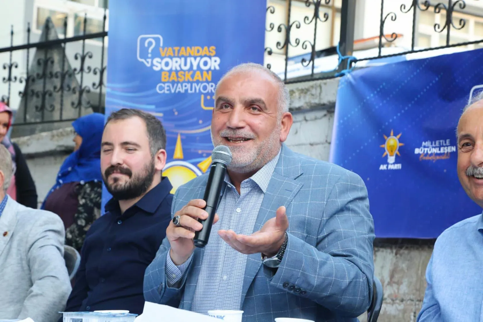 Başkan Sandıkçı vatandaşlarla buluştu