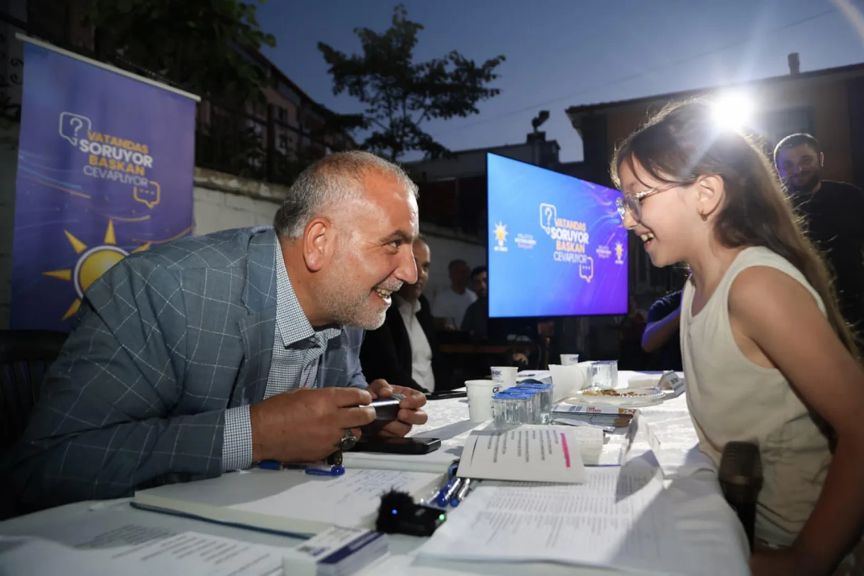 Başkan Sandıkçı vatandaşlarla buluştu