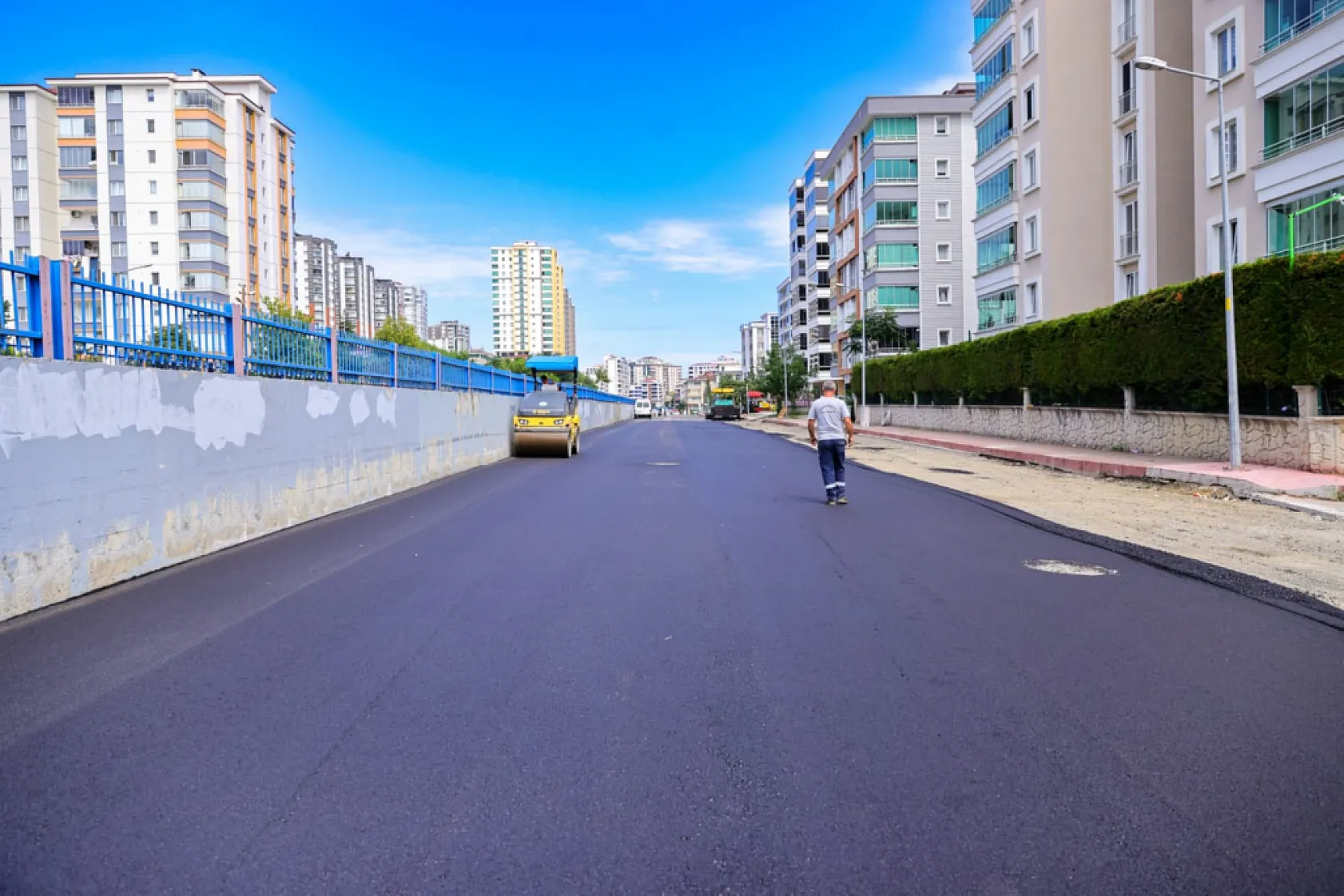 İlkadım'da yollara konfor dokunuşu