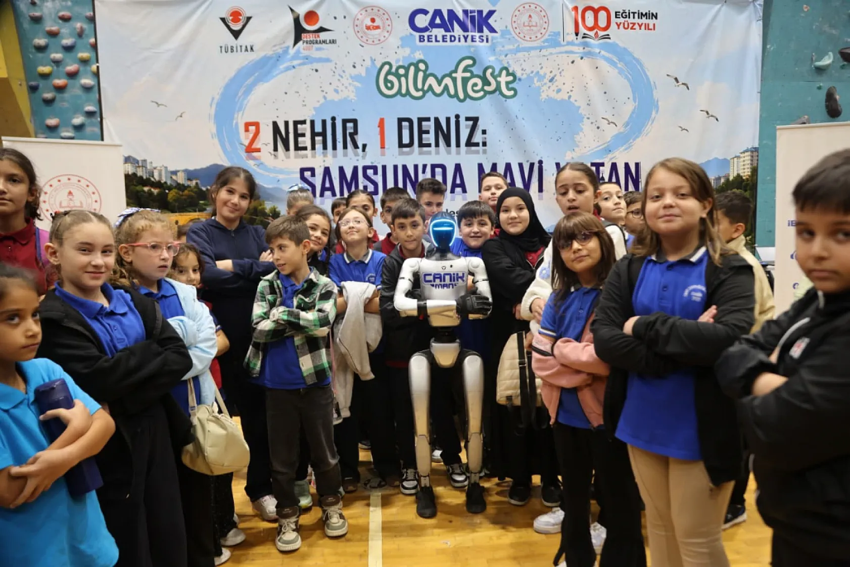 Canik'te Mavi Vatan Bilim Şenliği'ne yoğun ilgi