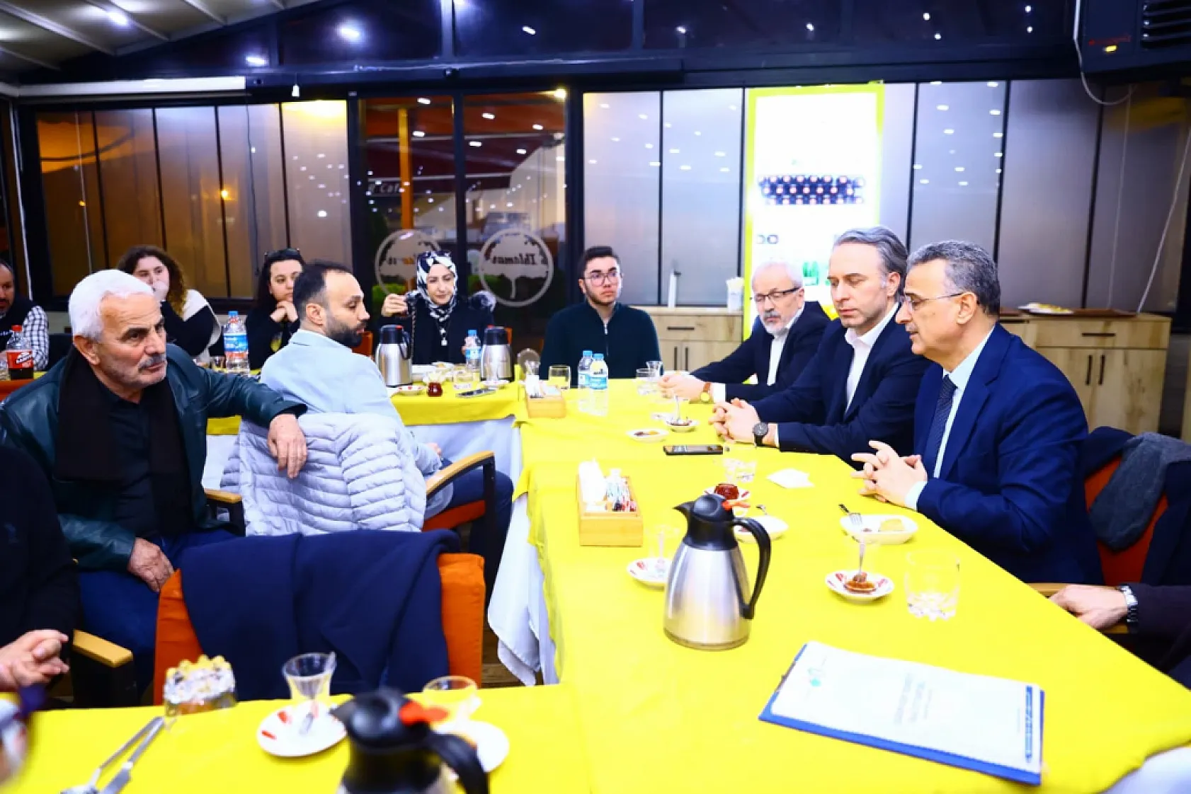 Başkan İhsan Kurnaz, İlkadım Kent Konseyi ve TÜFAD'la buluştu
