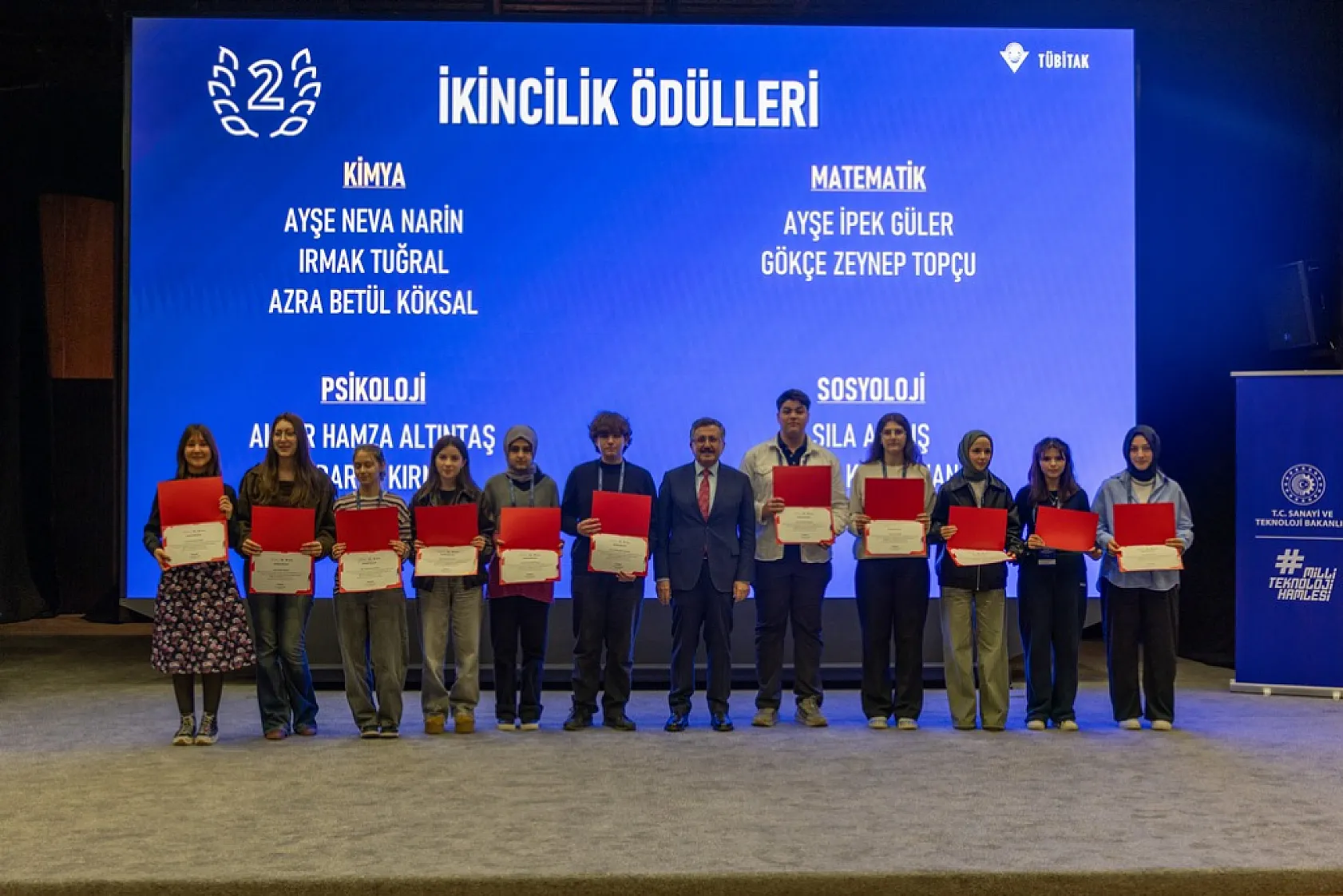 Bilimin kalbi 3 gün Samsun'da attı: Genç mucitler ödüllerini aldı