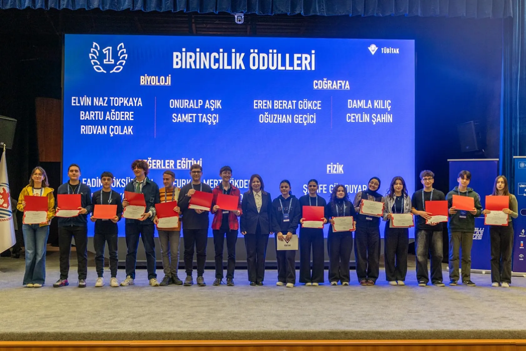 Bilimin kalbi 3 gün Samsun'da attı: Genç mucitler ödüllerini aldı