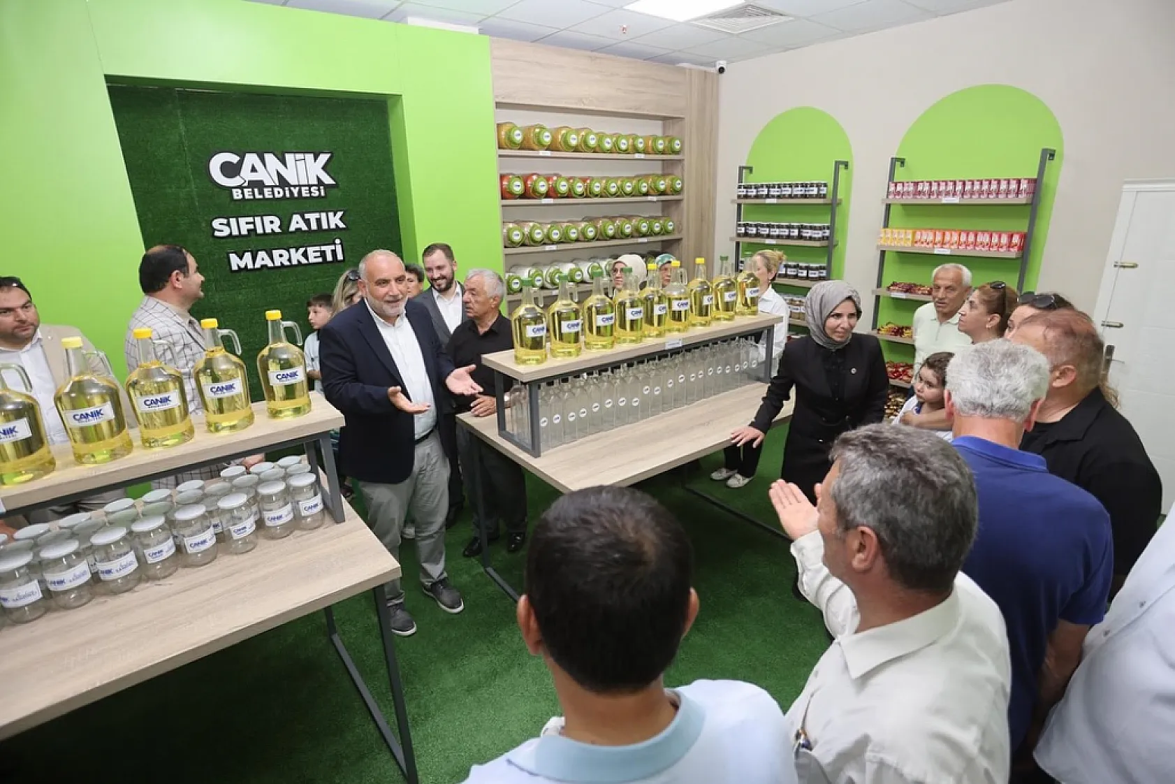 Canik Belediyesi'nden Aile Ekonomisine Dev Katkı: Atıklar Kazanca Dönüşüyor