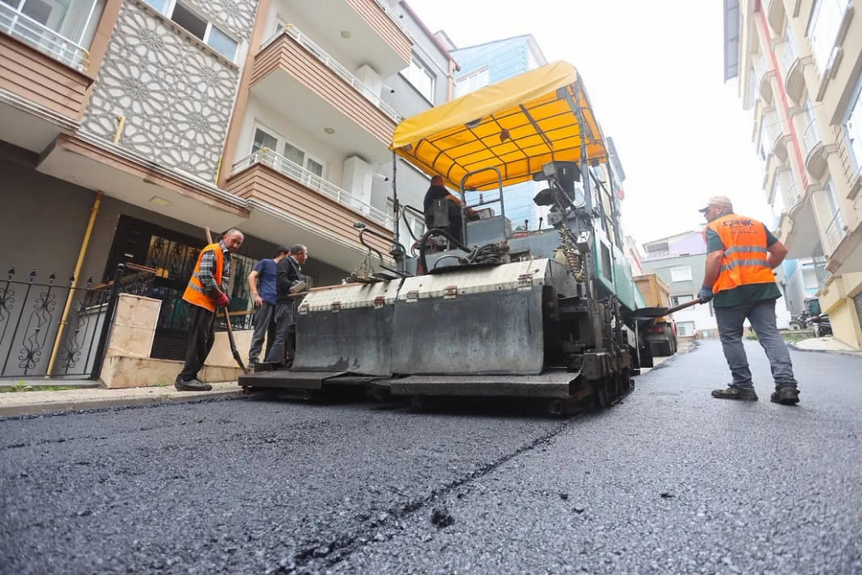 Canik'te Ulaşım Altyapısı İçin Çalışmalar Hız Kesmeden Sürüyor