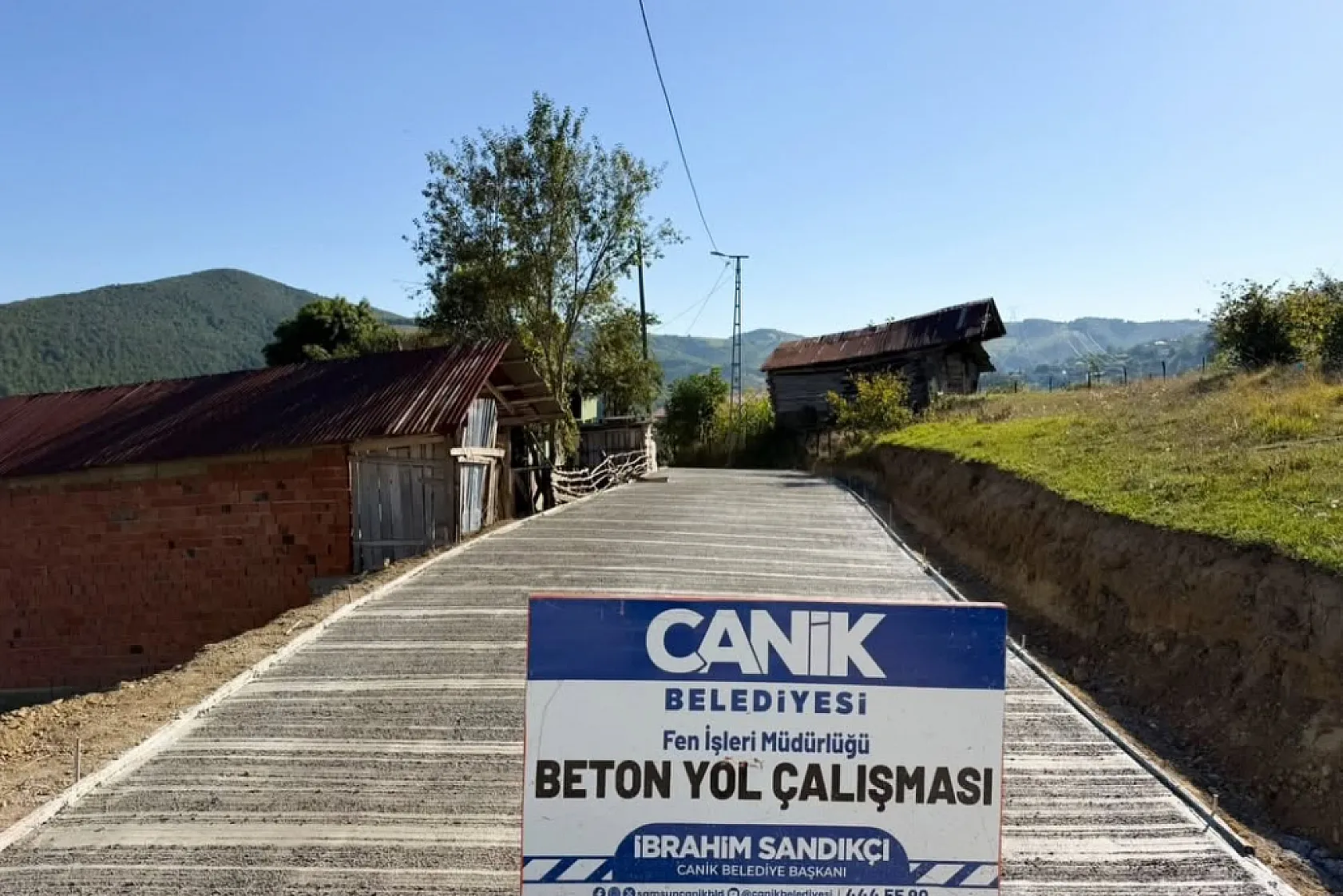 Canik'te Ulaşım Altyapısı İçin Çalışmalar Hız Kesmeden Sürüyor