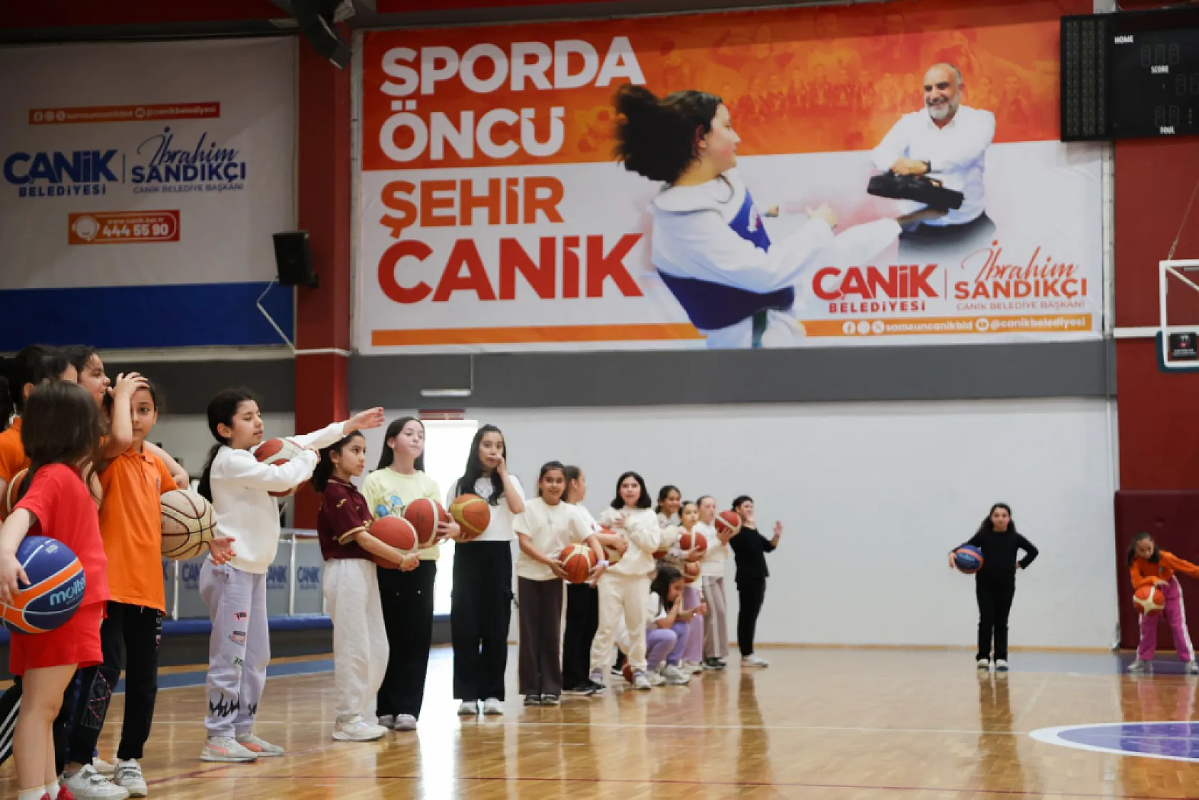 Canik'te Geleceğin Şampiyonları Keşfediliyor