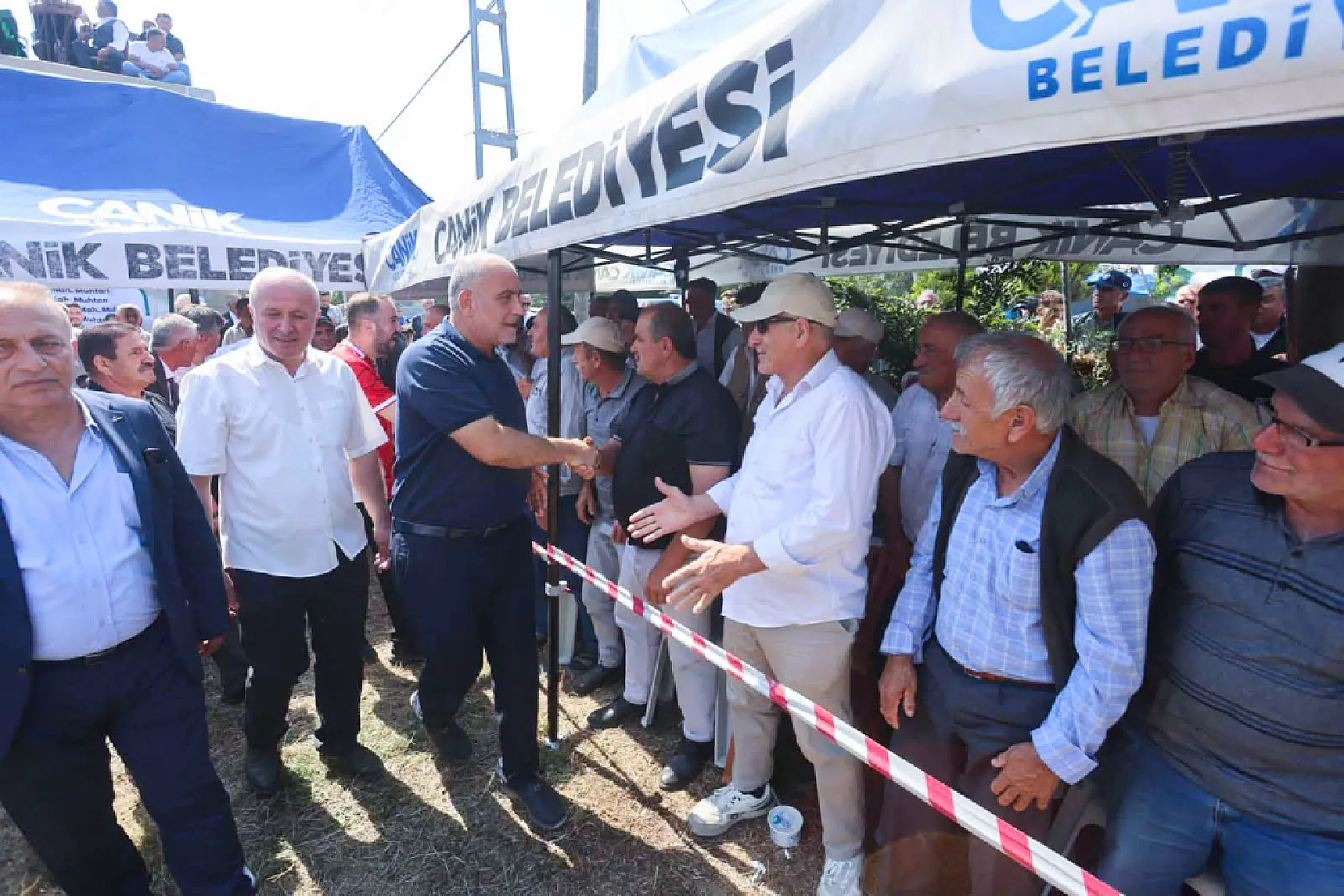 Canik'te Güreş Festivali Nefesleri Kesti