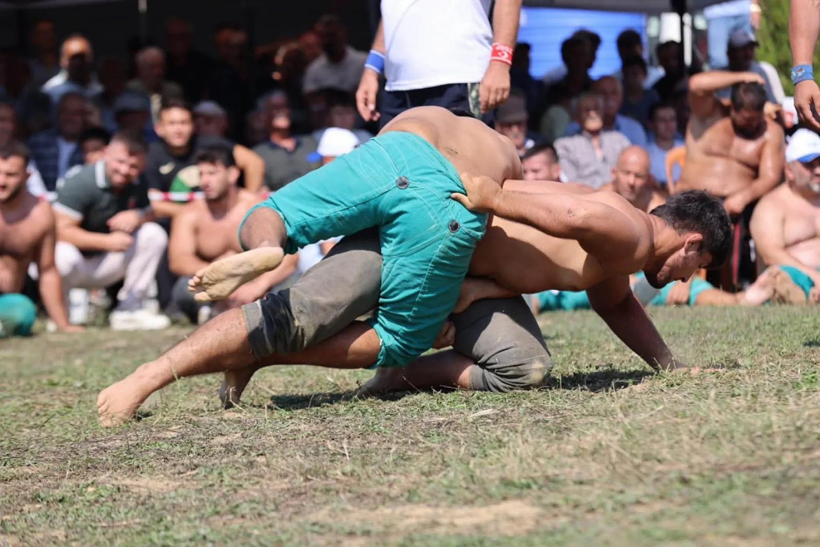 Canik'te Güreş Festivali Nefesleri Kesti