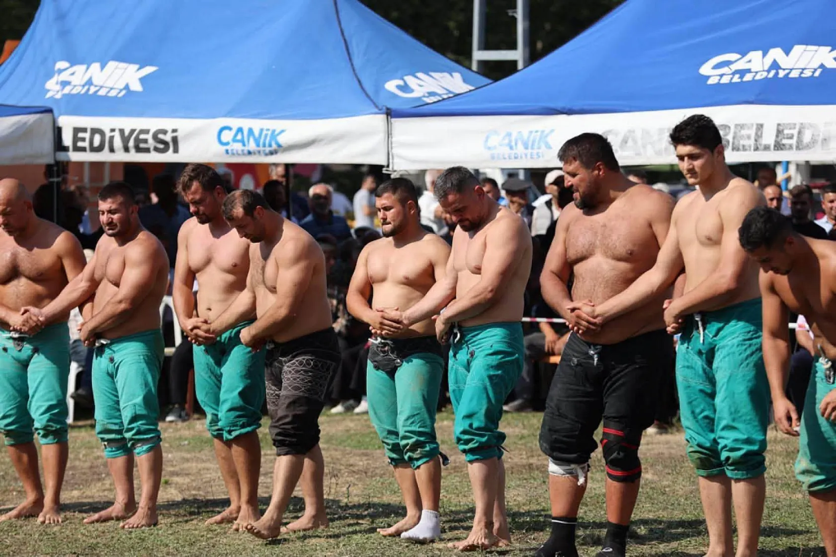 Canik'te Güreş Festivali Nefesleri Kesti