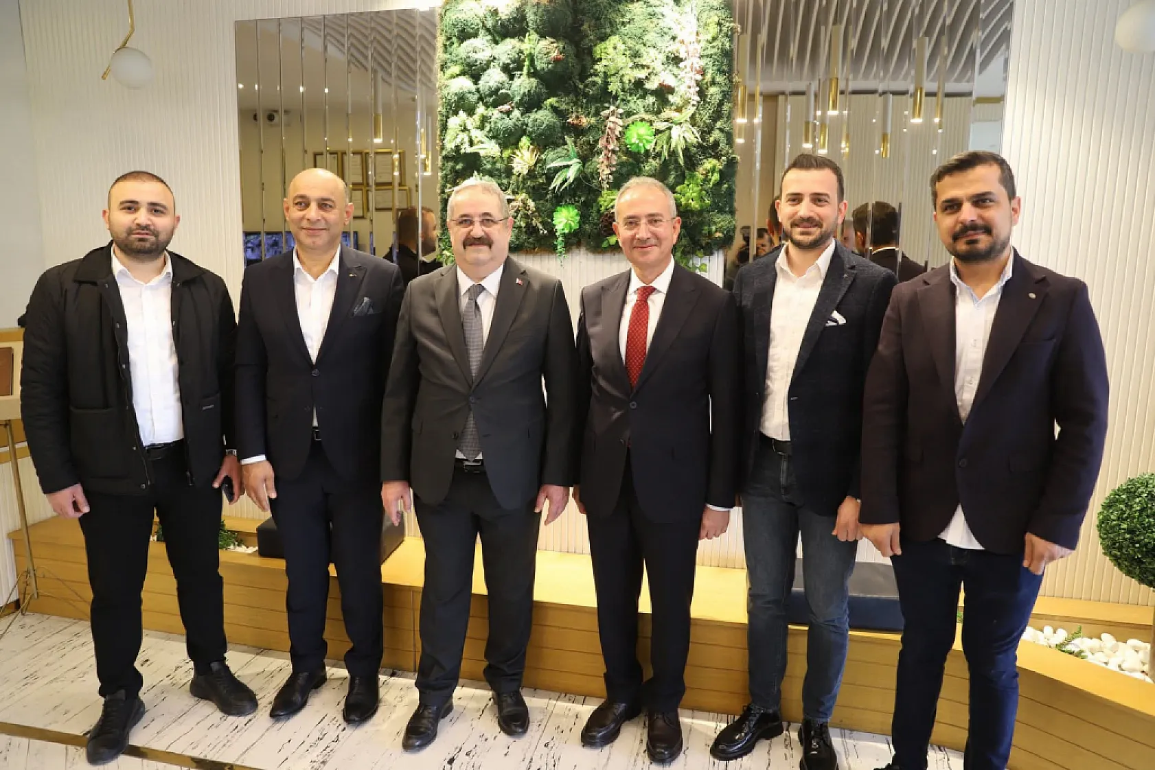 Çarşamba protokolü bayramda bir araya geldi