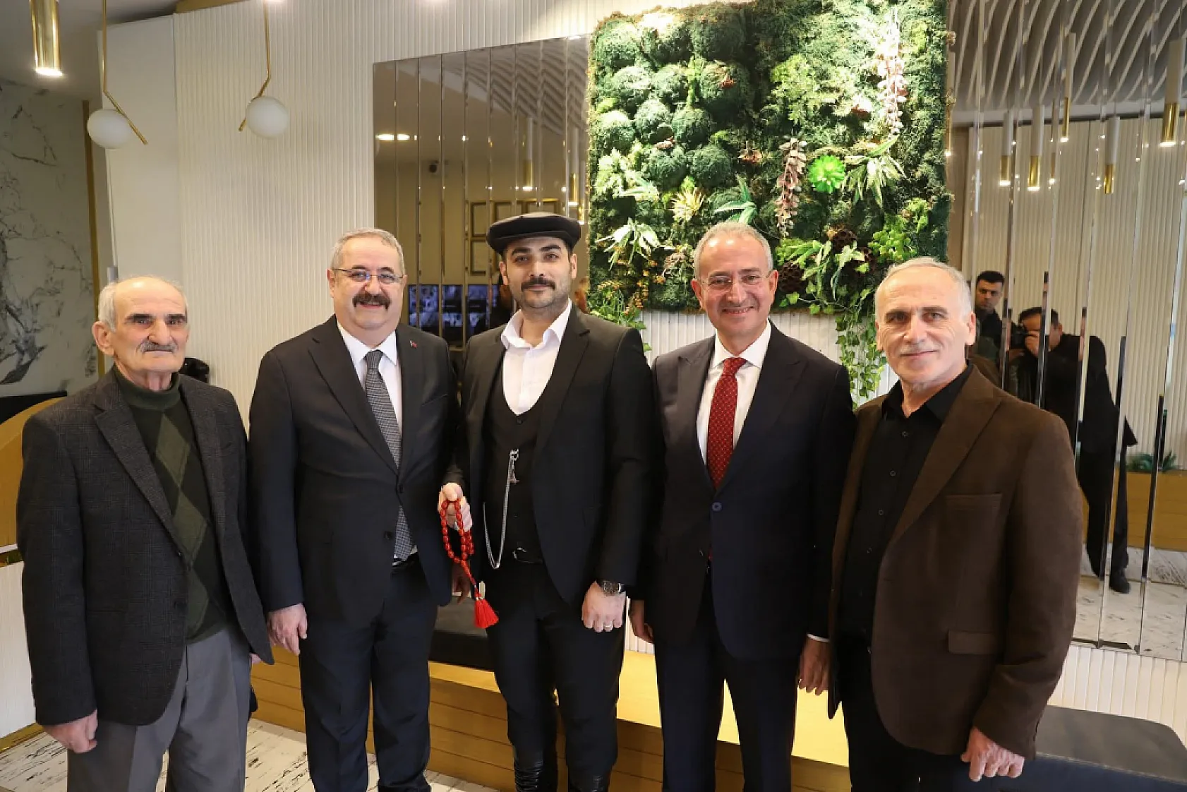 Çarşamba protokolü bayramda bir araya geldi