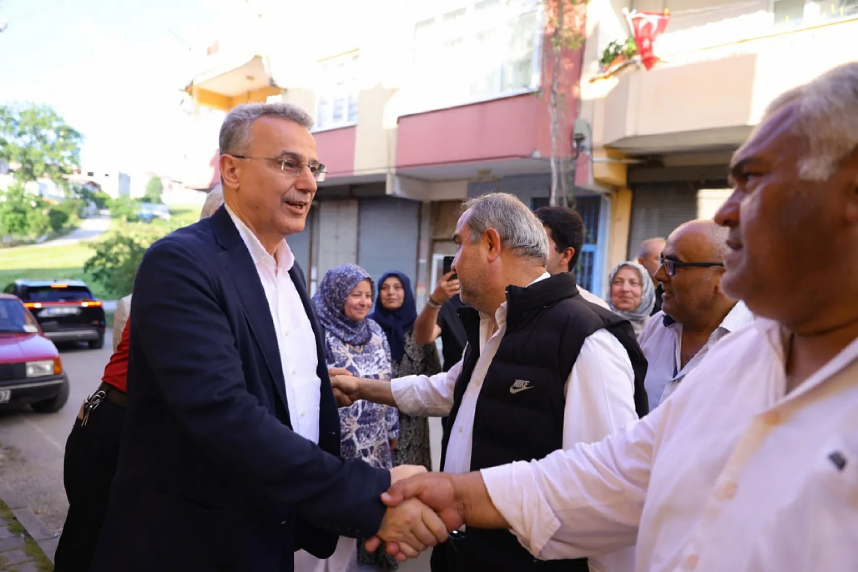 Başkan İhsan Kurnaz Kıran Mahallesinde Vatandaşla Buluştu