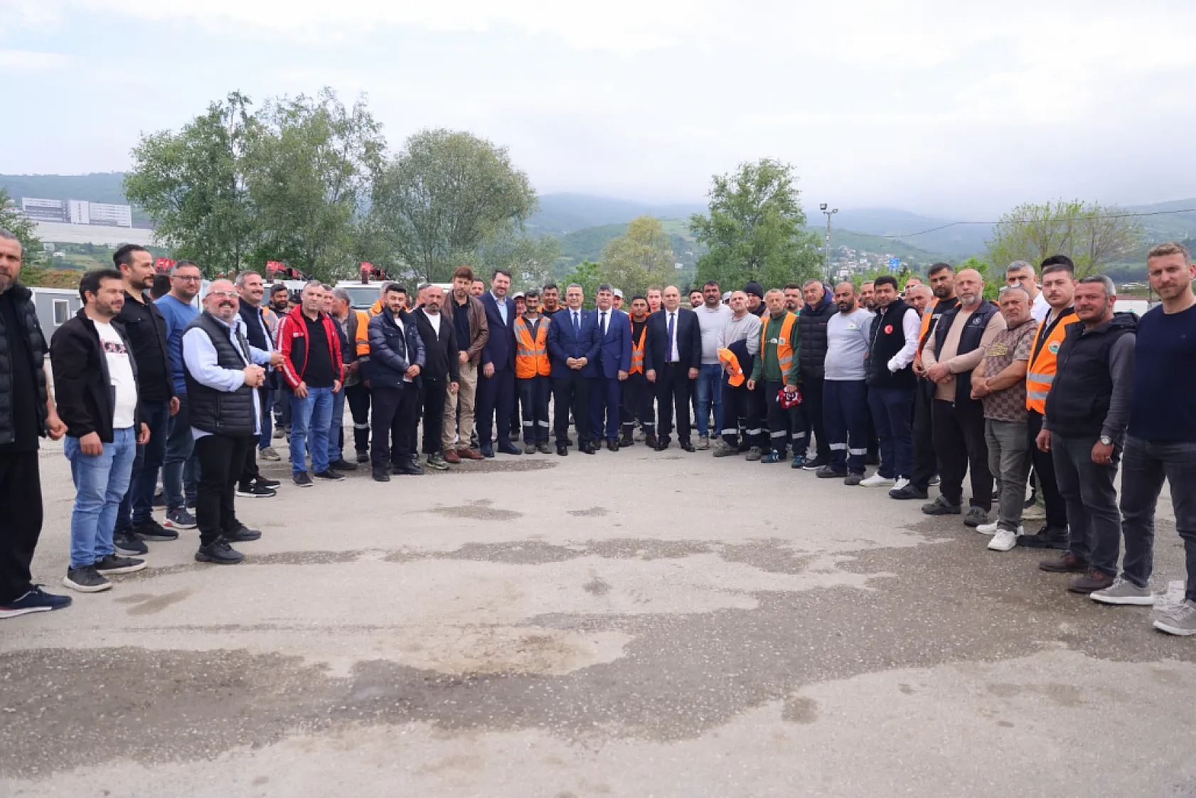 Başkan İhsan Kurnaz Personelle Bayramlaştı