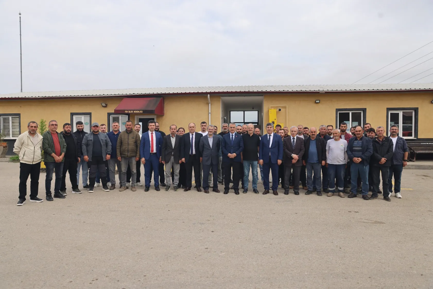 Başkan İhsan Kurnaz Personelle Bayramlaştı