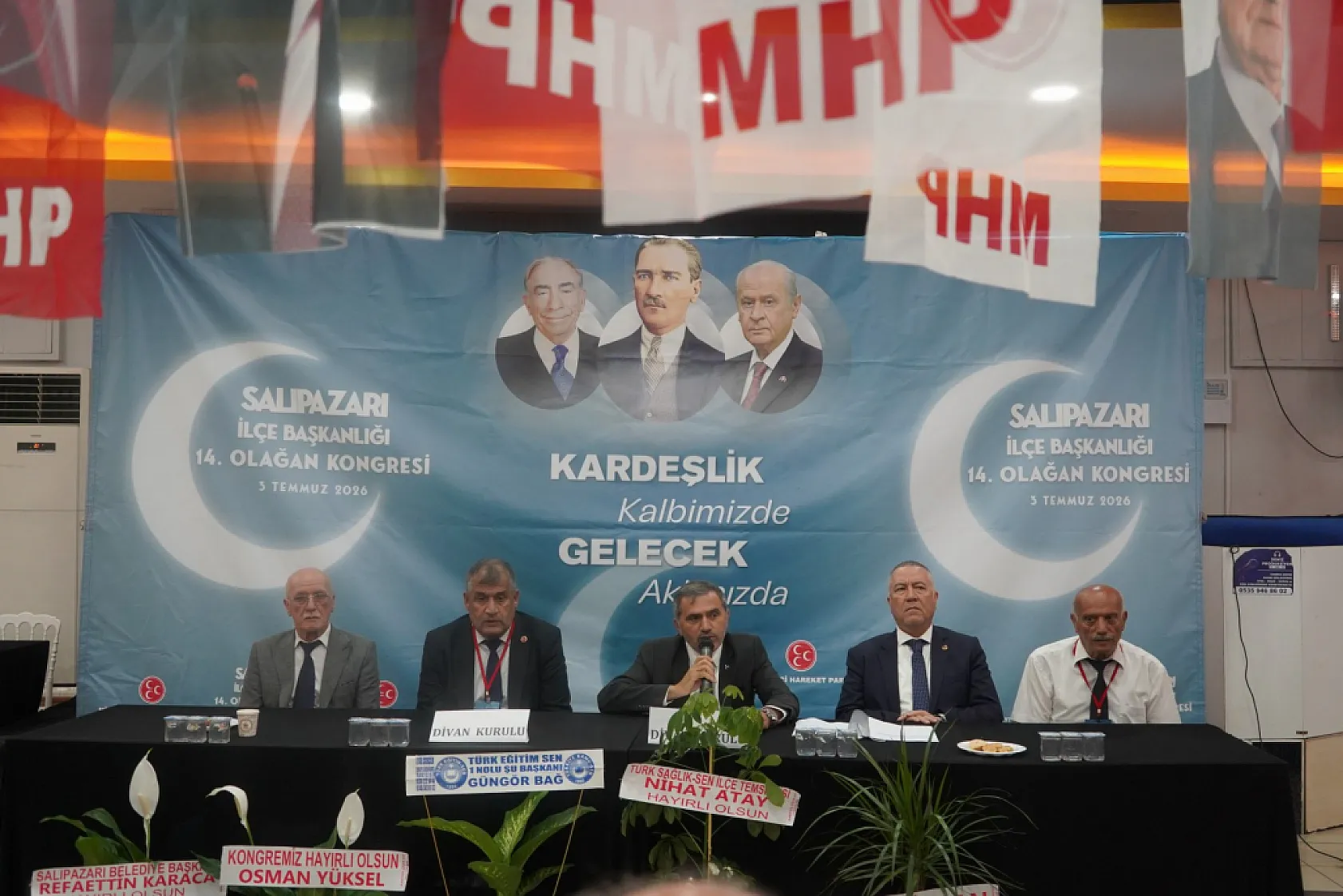 MHP'nin Terme ve Salıpazarı kongreleri tamamlandı